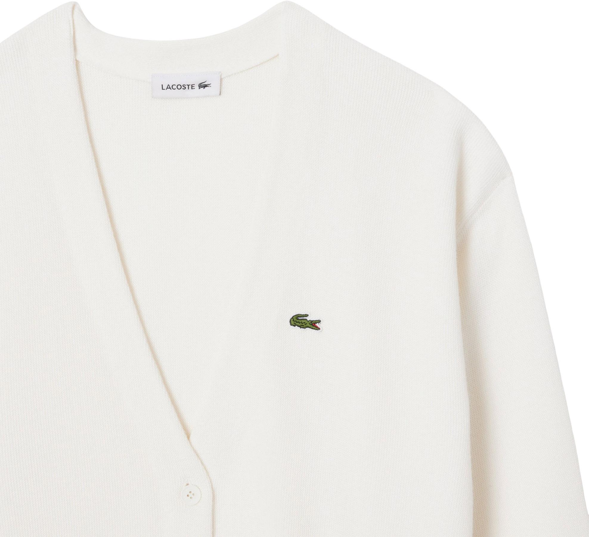 Product gallery image number 8 for product Moss Stitch V Neck Cotton Cardigan - Women's