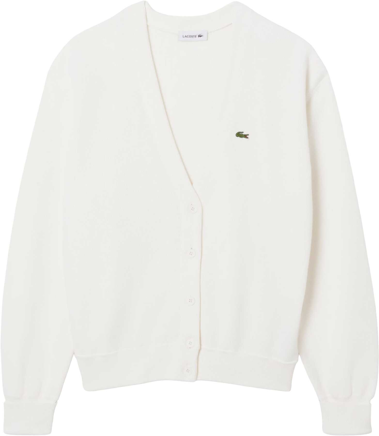 Product image for Moss Stitch V Neck Cotton Cardigan - Women's