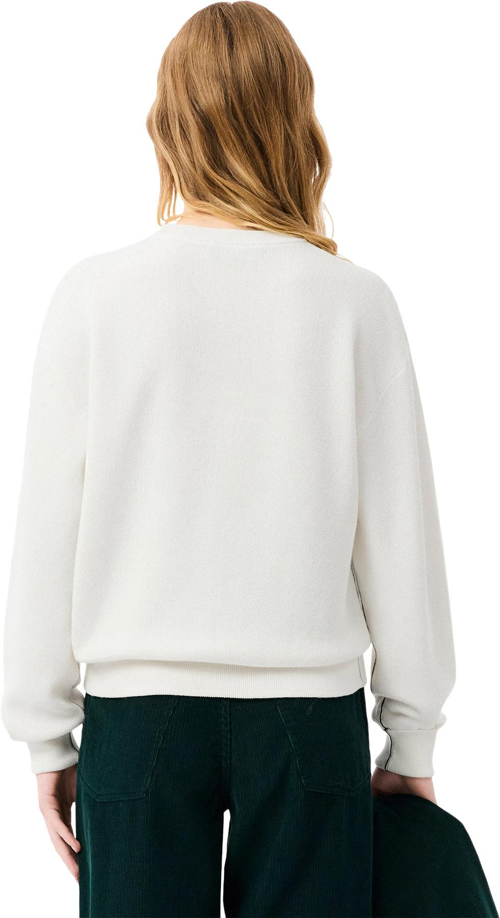 Numéro de l'image de la galerie de produits 2 pour le produit Chandail à col rond en coton coupe décontractée - Femme