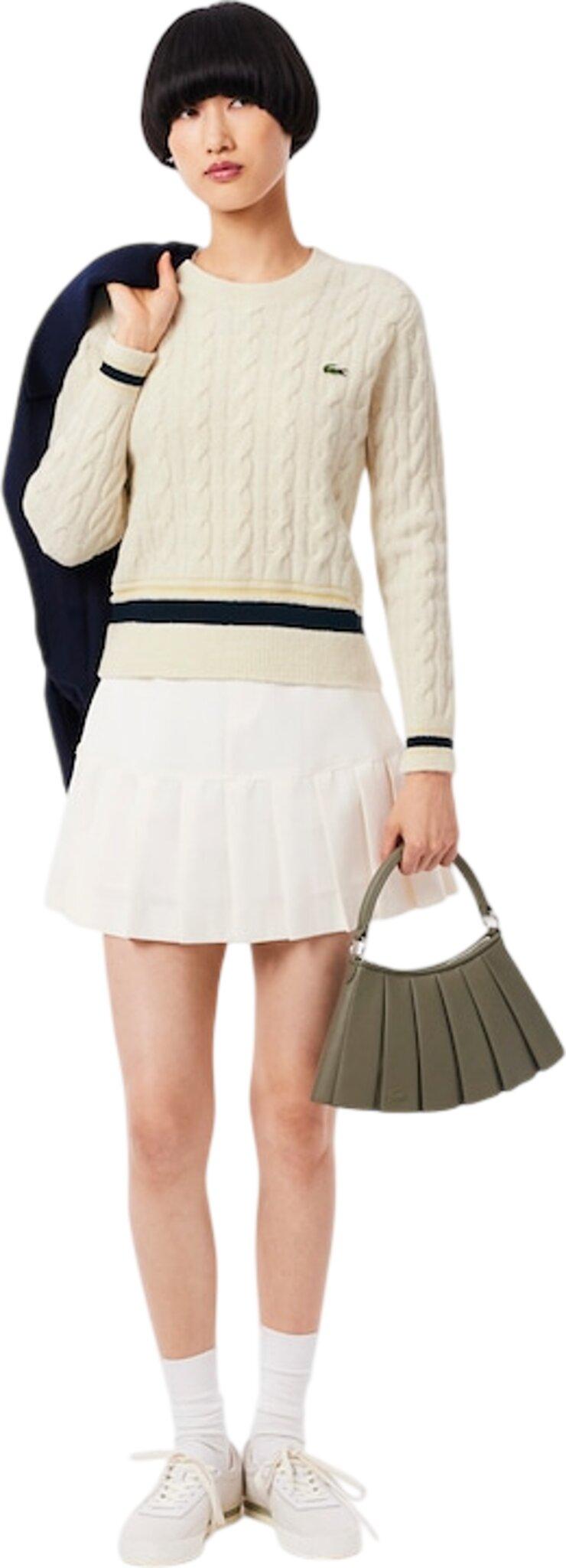 Product gallery image number 3 for product Cable Knit Wool Sweater - Women's