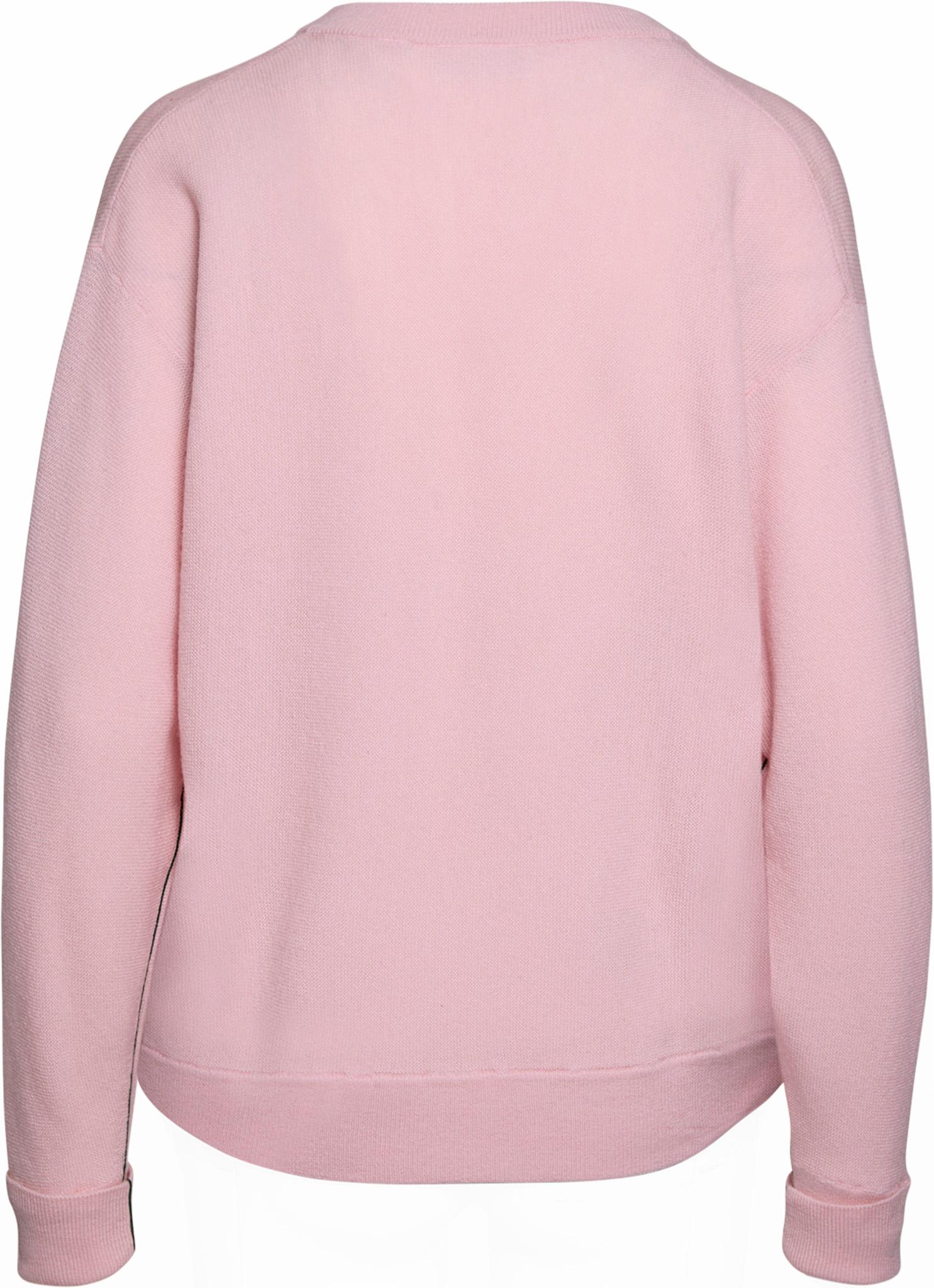 Product gallery image number 2 for product Relaxed Fit Carded Wool Moss Stitch Sweater - Women's