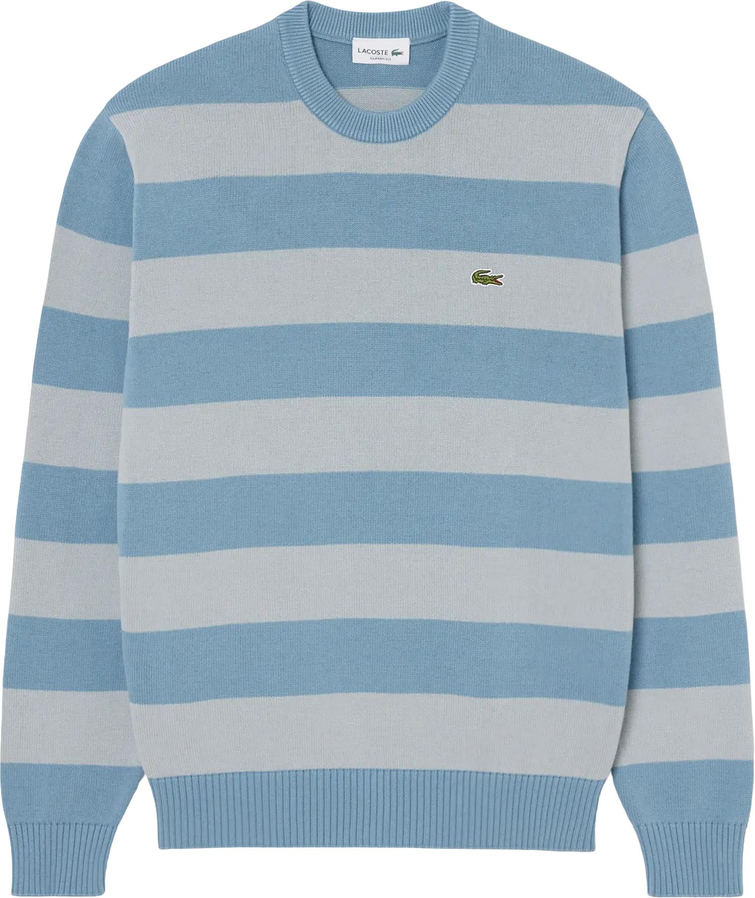 Image de produit pour Chandail marin rayé à col rond en coton - Homme