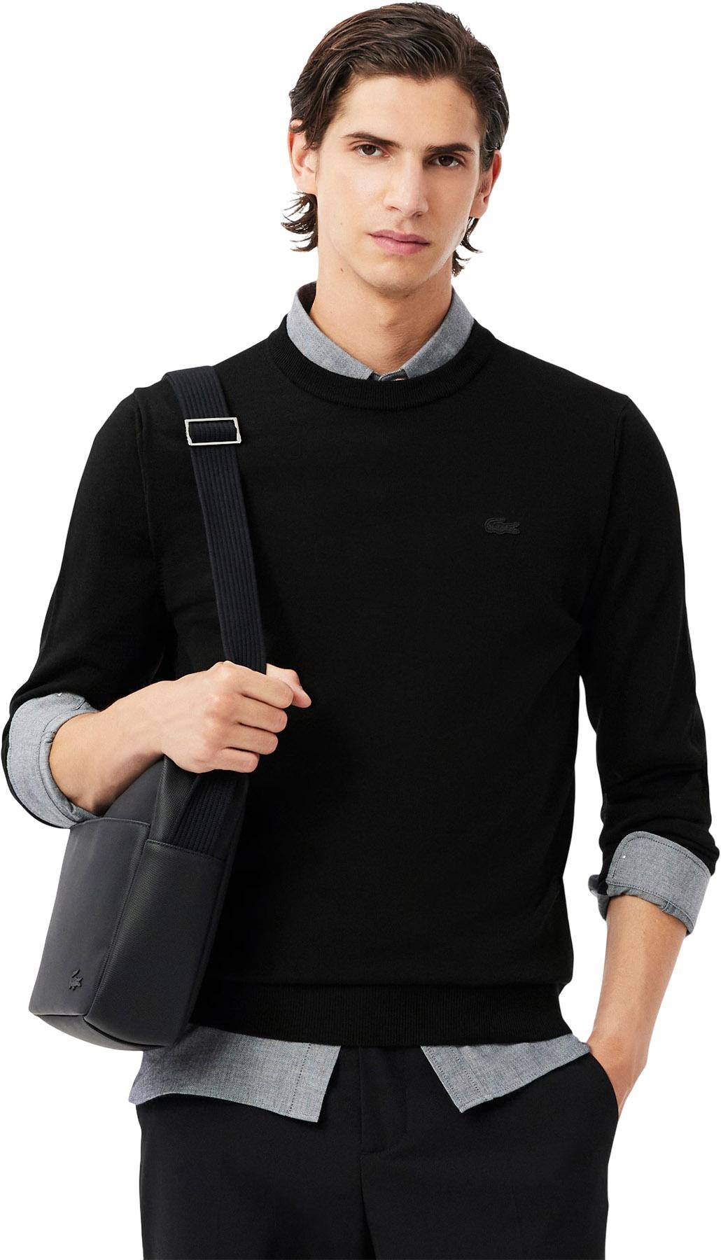 Product gallery image number 4 for product Crew Neck Merino Wool Sweater - Men's