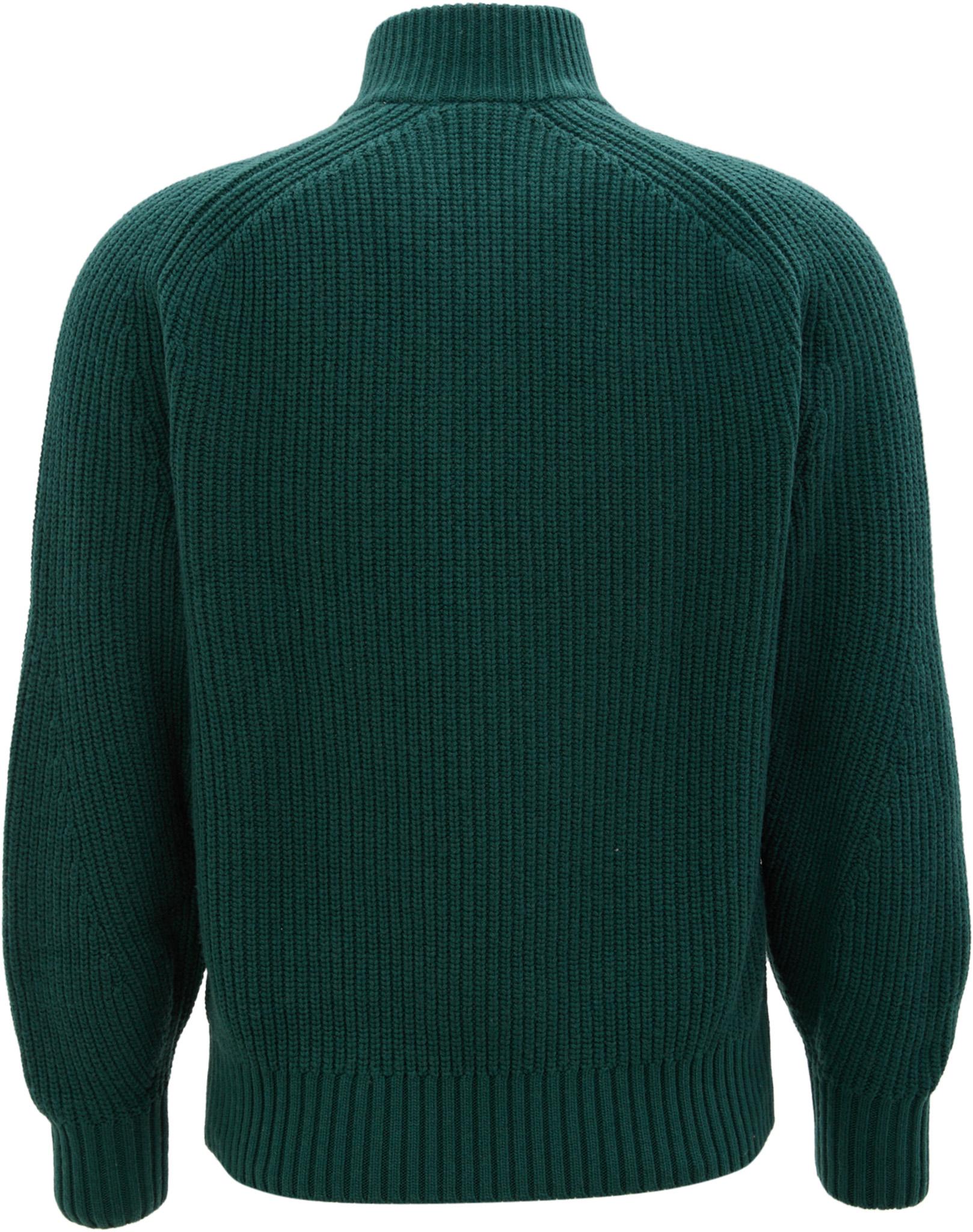 Product gallery image number 3 for product Zip-Up High-Neck Wool Sweater - Men's