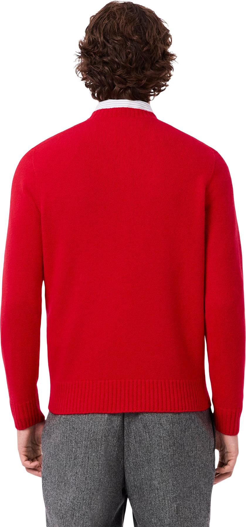 Product gallery image number 5 for product 3D Knit Cashmere Crew Neck Sweater - Men's