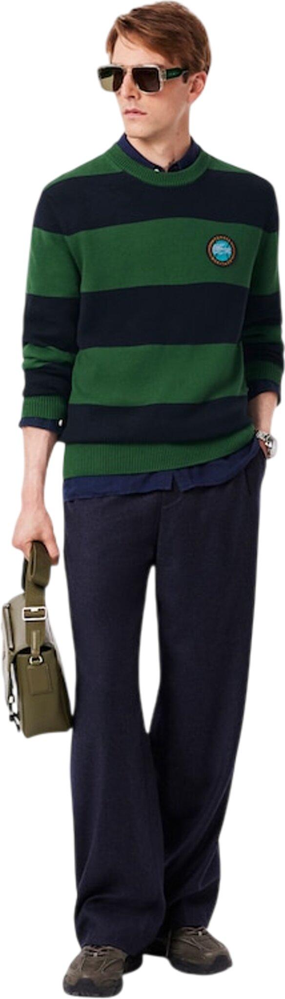 Product gallery image number 3 for product Striped Cotton Jersey Sweater - Men's