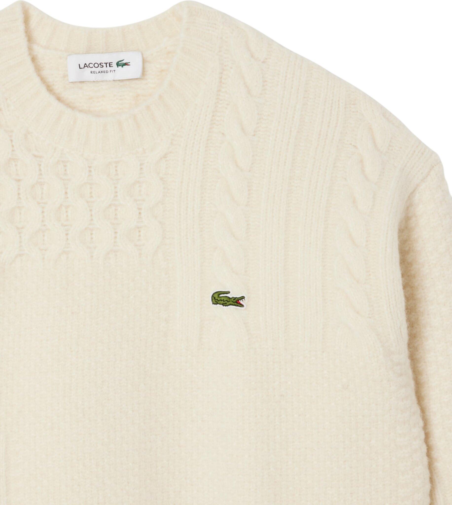 Product gallery image number 4 for product Relaxed Fit Patchwork Effect Wool Sweater - Men's