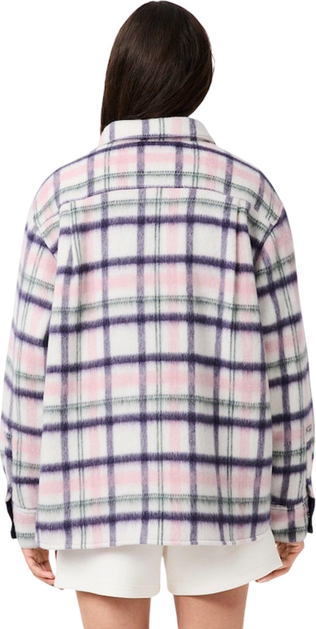 Product gallery image number 5 for product Oversized Quilted Wool Overshirt - Women's