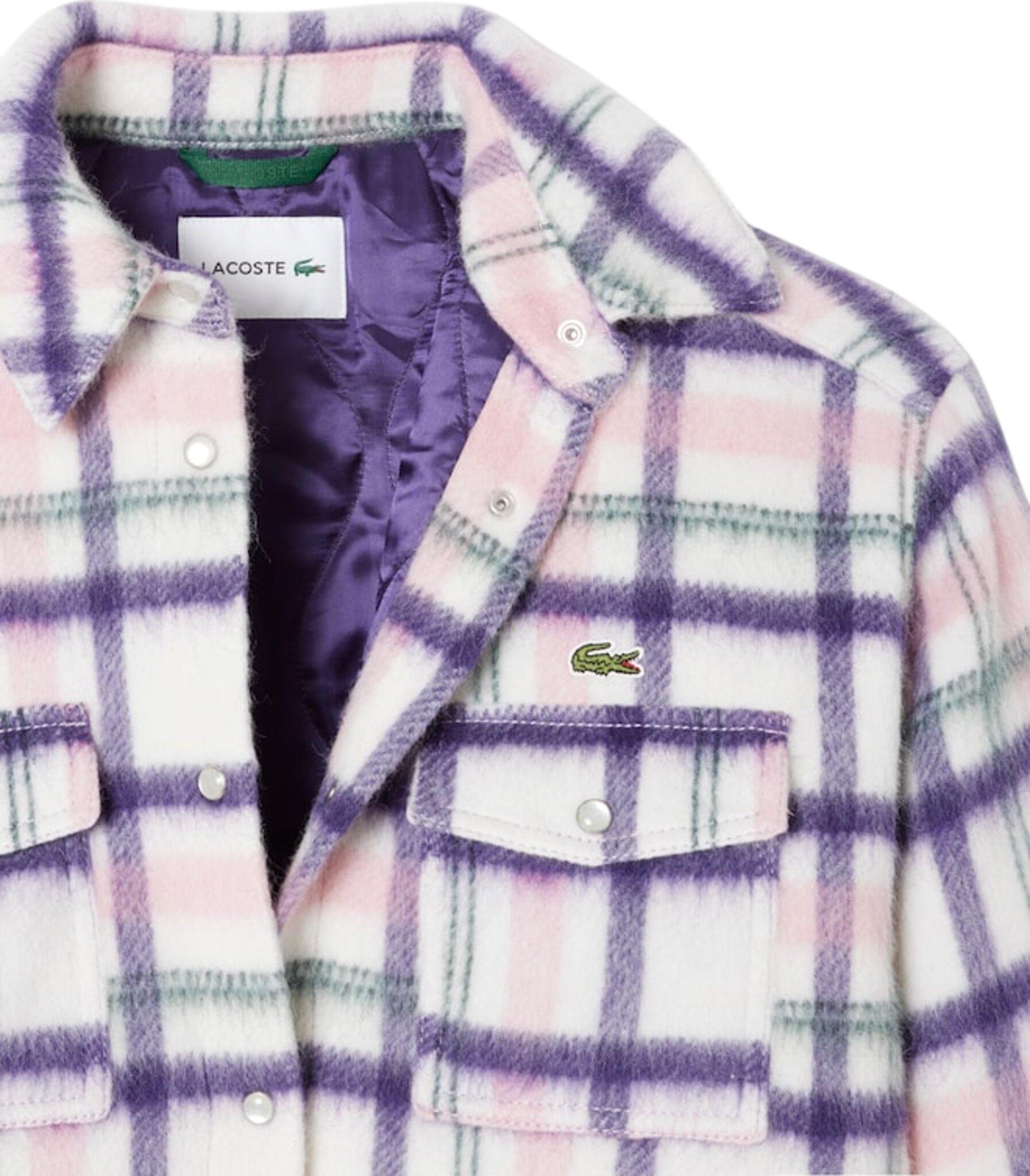 Product gallery image number 6 for product Oversized Quilted Wool Overshirt - Women's