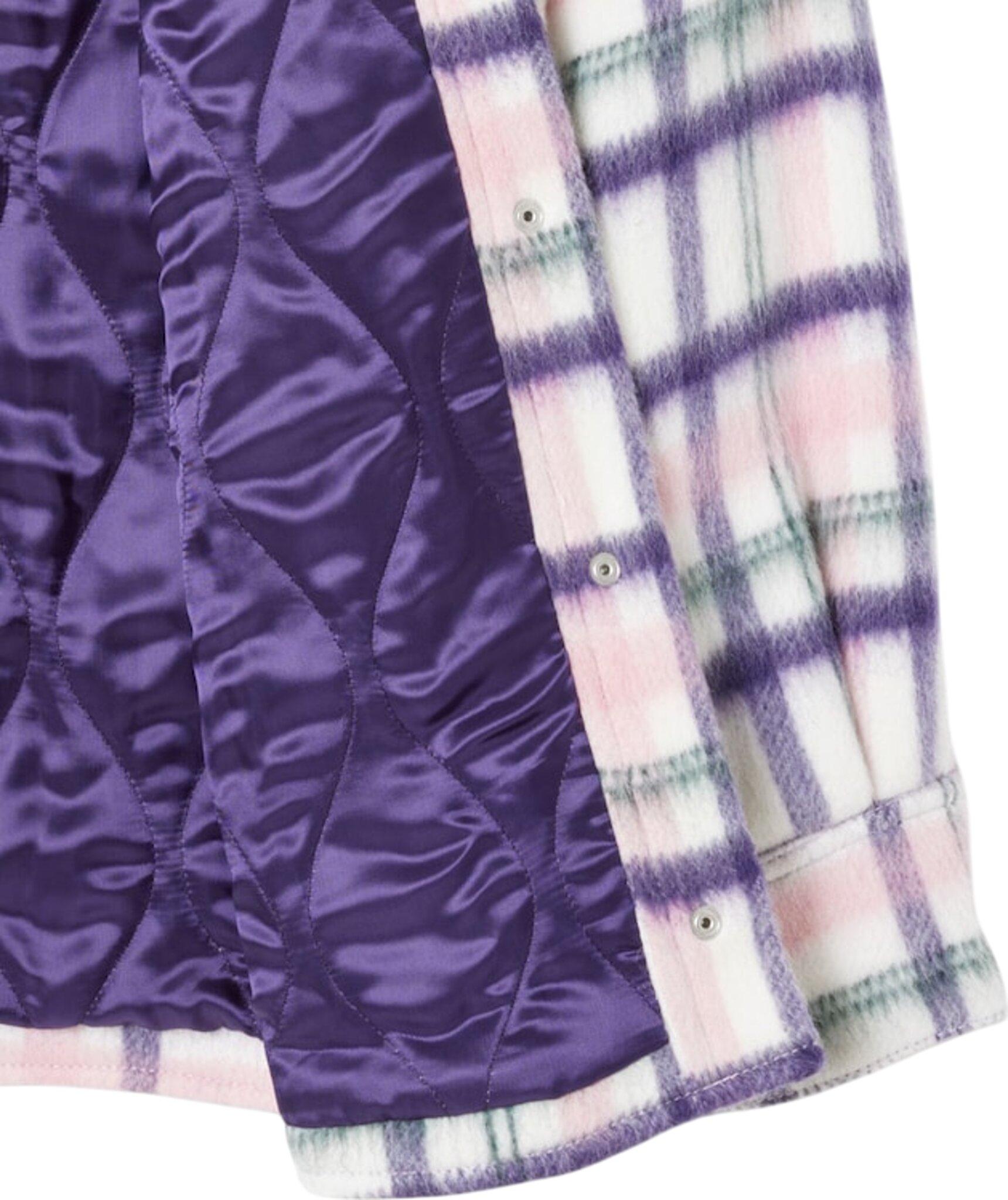 Product gallery image number 9 for product Oversized Quilted Wool Overshirt - Women's