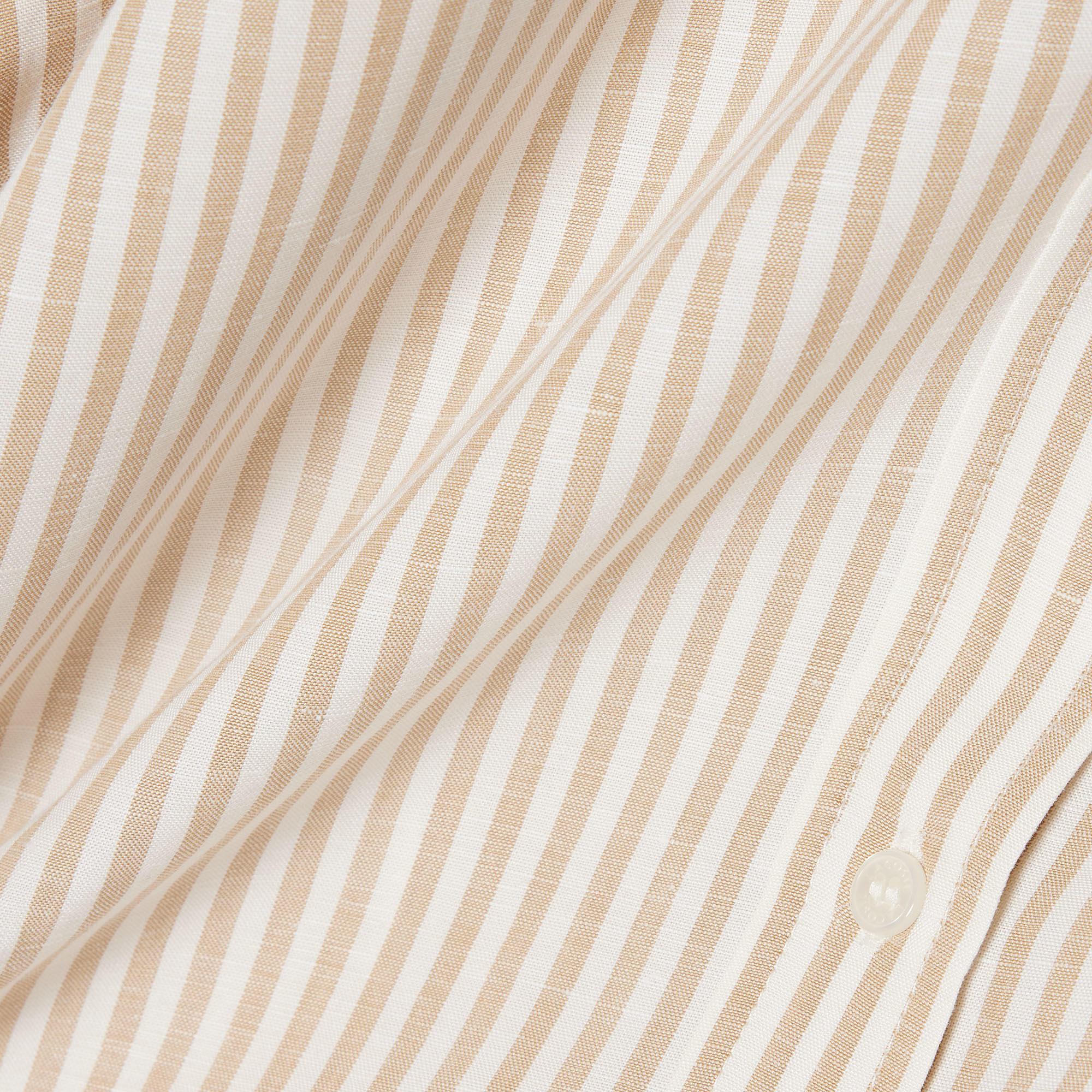 Product gallery image number 3 for product Chemise surdimensionné en mélange de lin - Femme