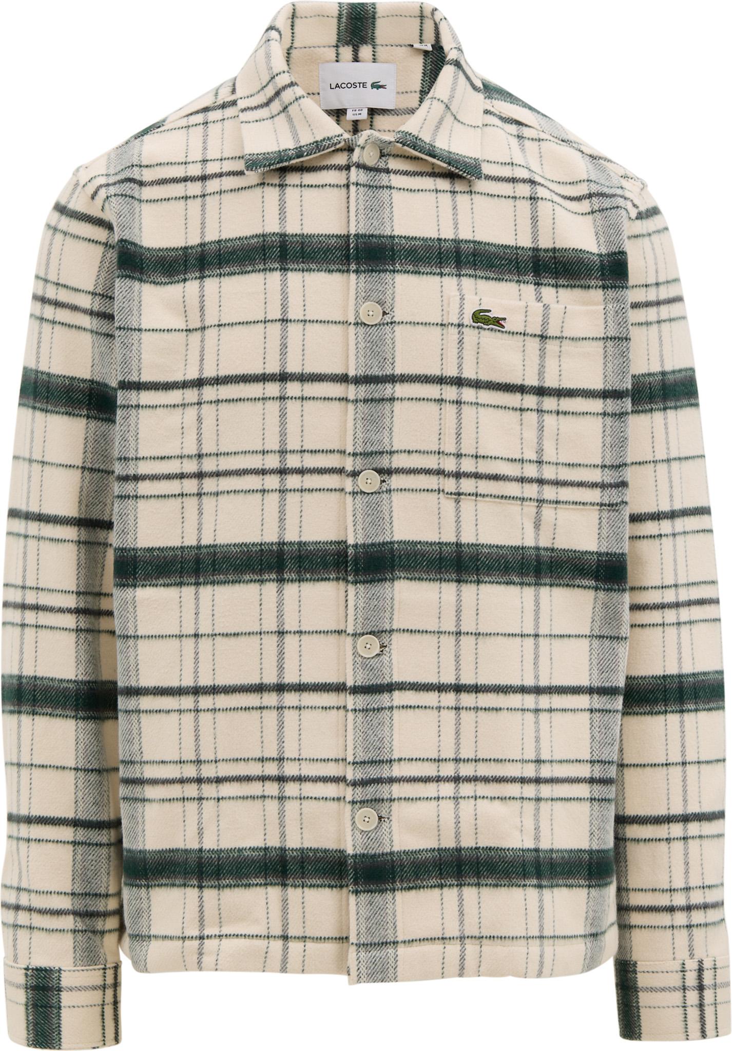 Product gallery image number 1 for product Cotton Plaid Overshirt - Men's