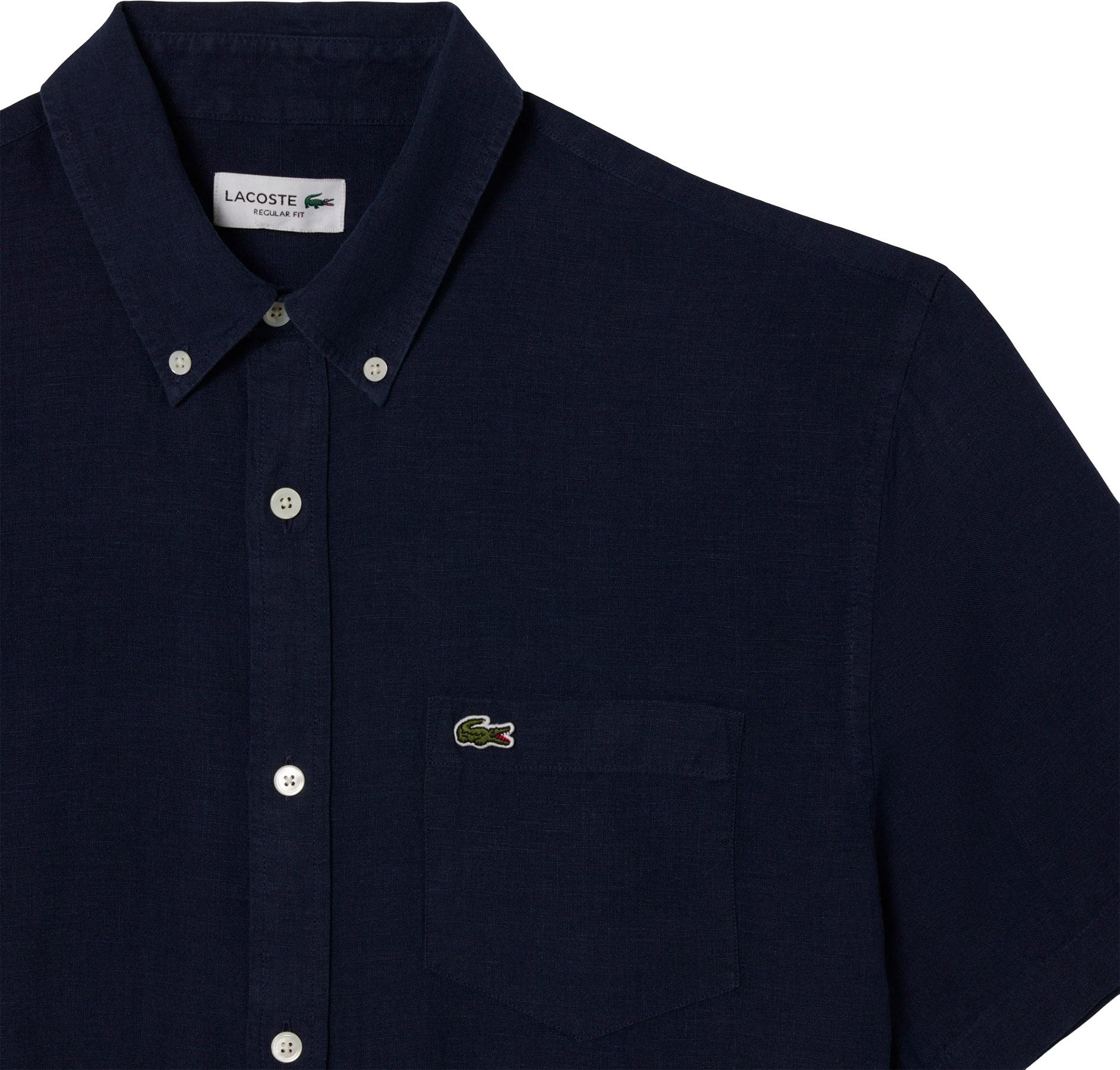 Product gallery image number 4 for product Linen Short Sleeve Shirt - Men's