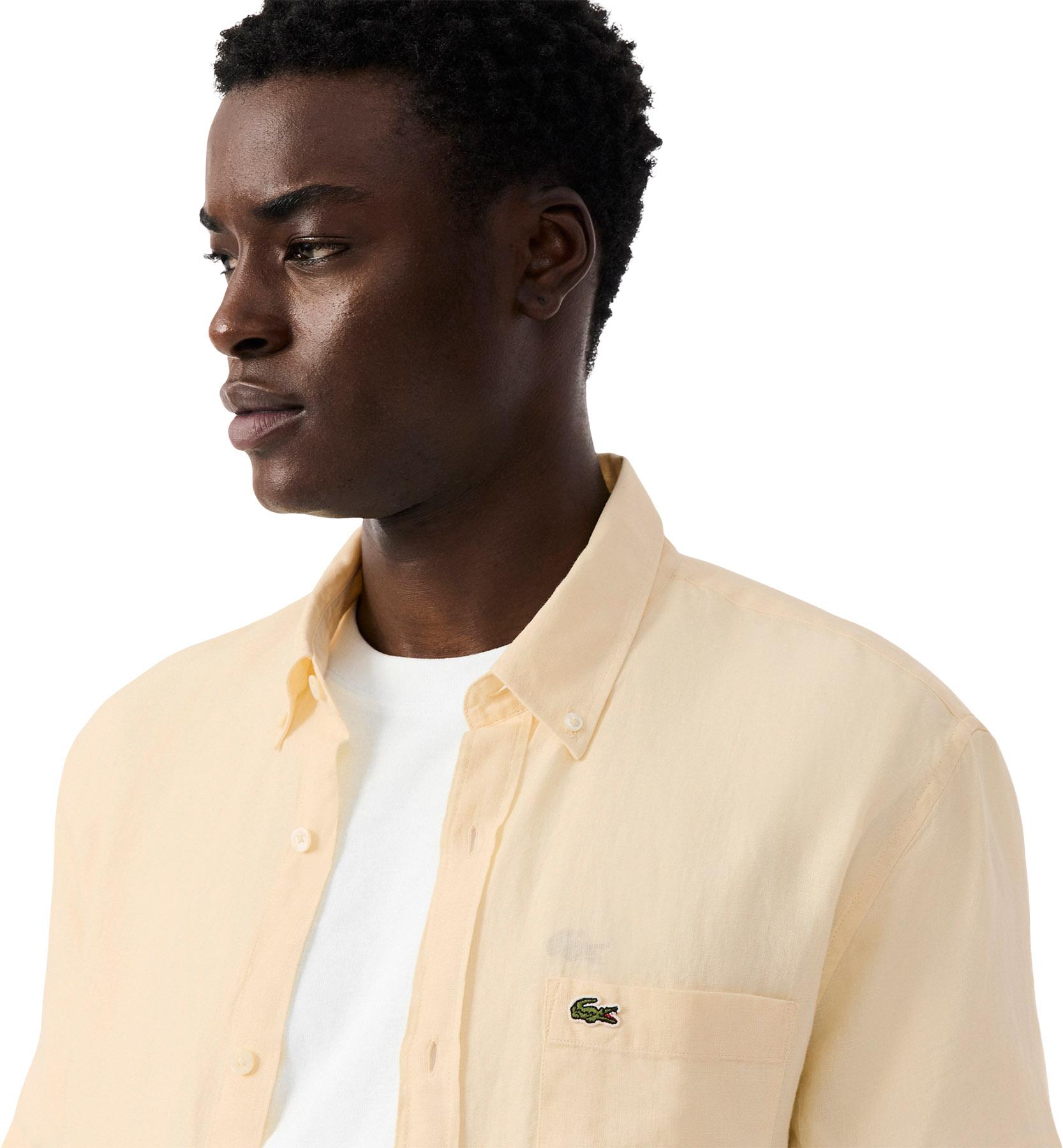 Product gallery image number 7 for product Linen Short Sleeve Shirt - Men's