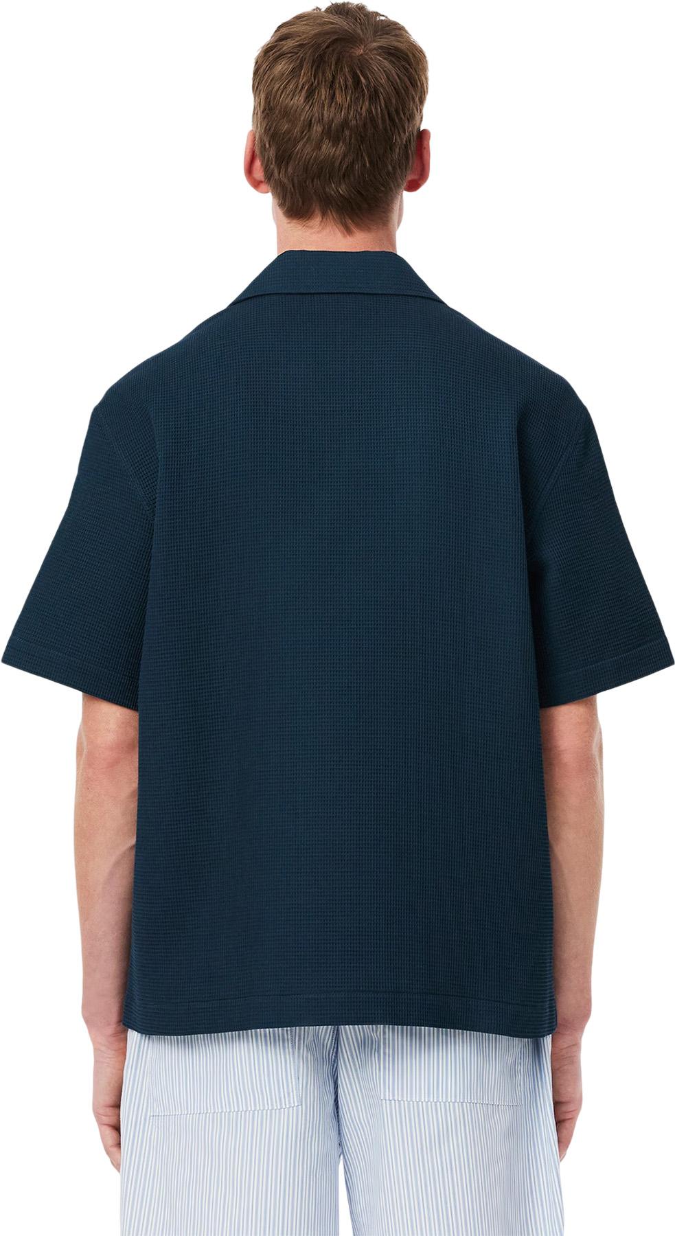 Product gallery image number 2 for product Relaxed Fit Waffle Texture Shirt - Men's