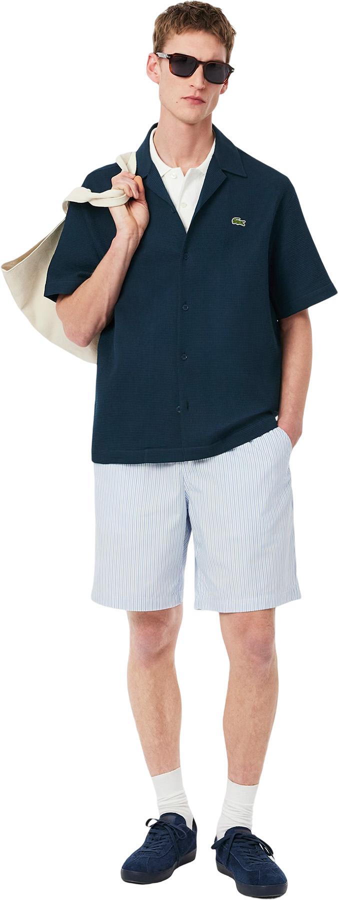 Product gallery image number 4 for product Relaxed Fit Waffle Texture Shirt - Men's