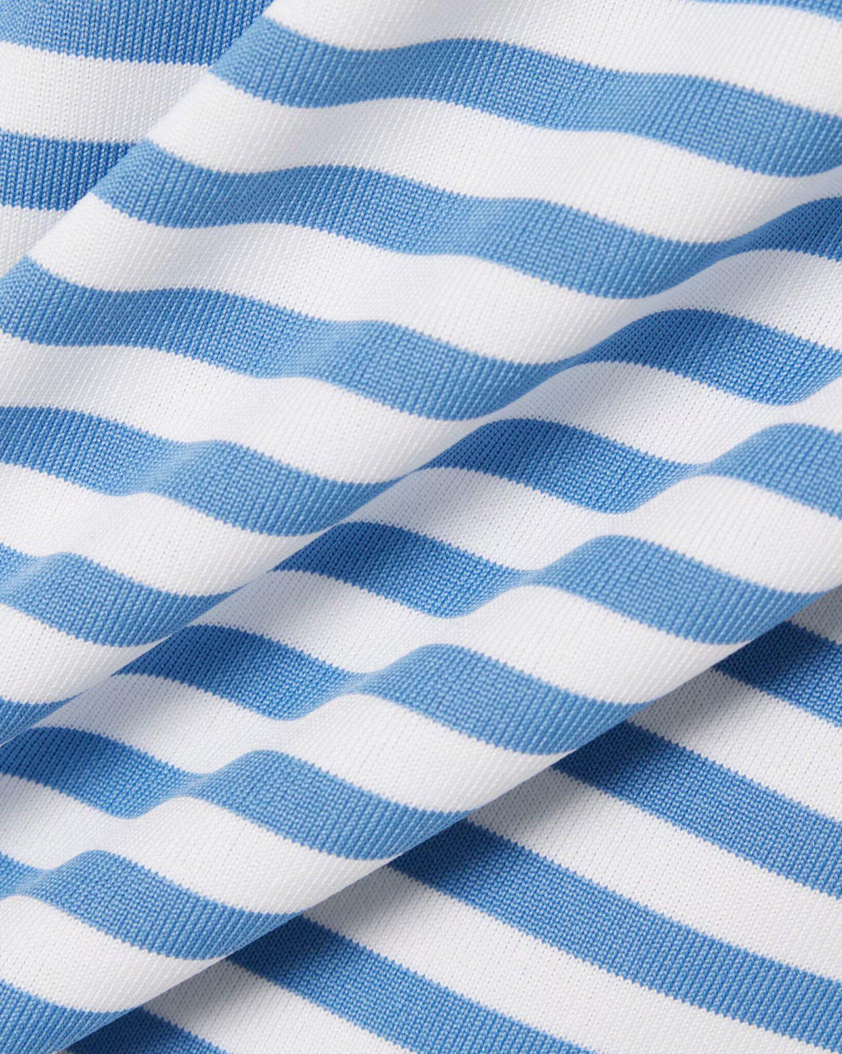 Product gallery image number 4 for product Ultra Dry Striped Golf Polo Shirt - Men's