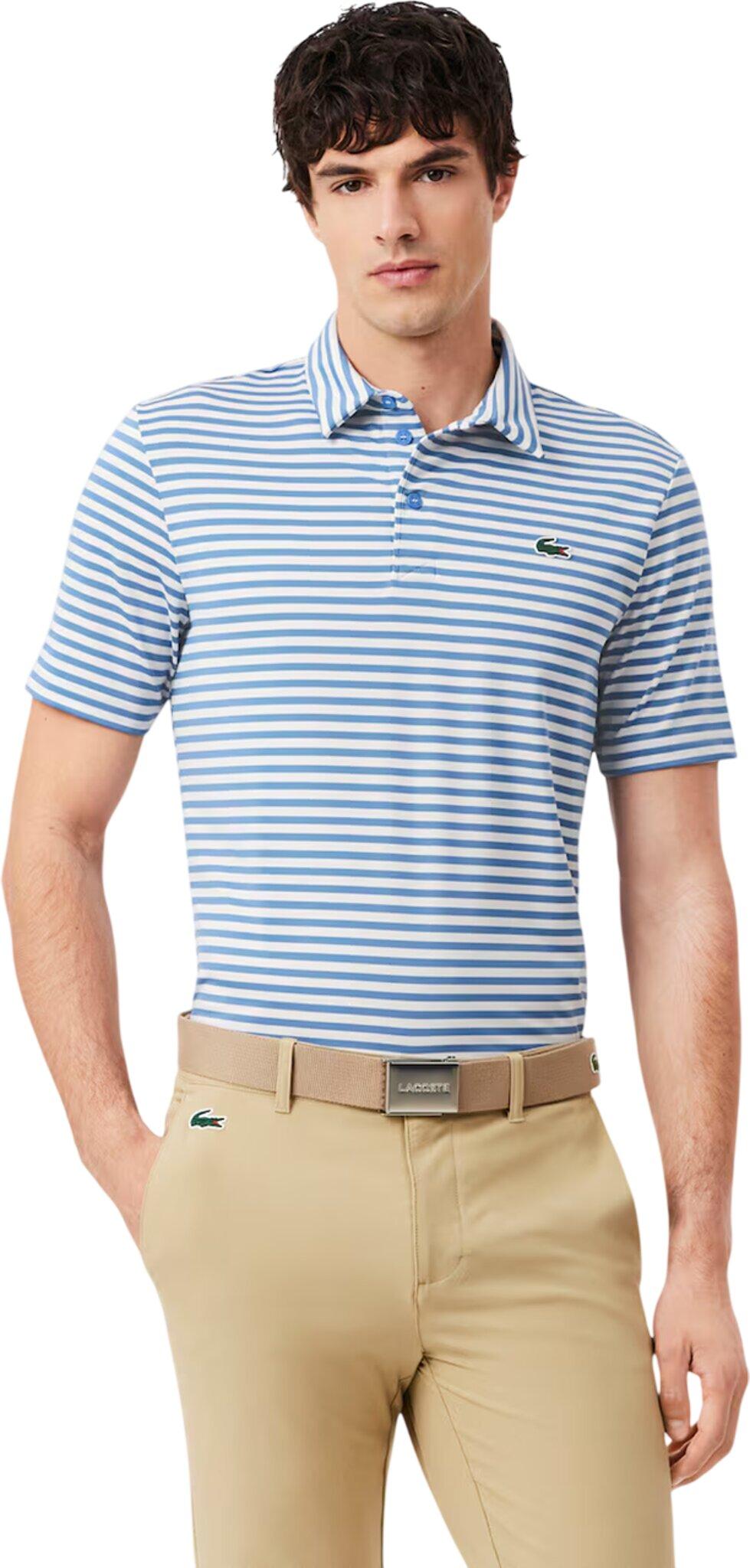Product gallery image number 6 for product Ultra Dry Striped Golf Polo Shirt - Men's