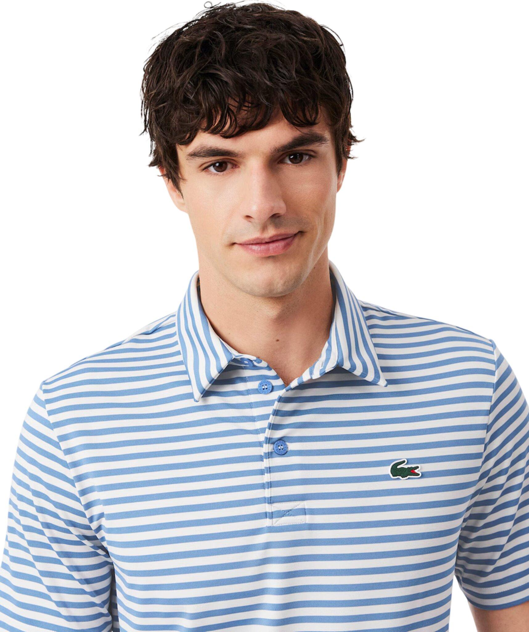 Product gallery image number 7 for product Ultra Dry Striped Golf Polo Shirt - Men's