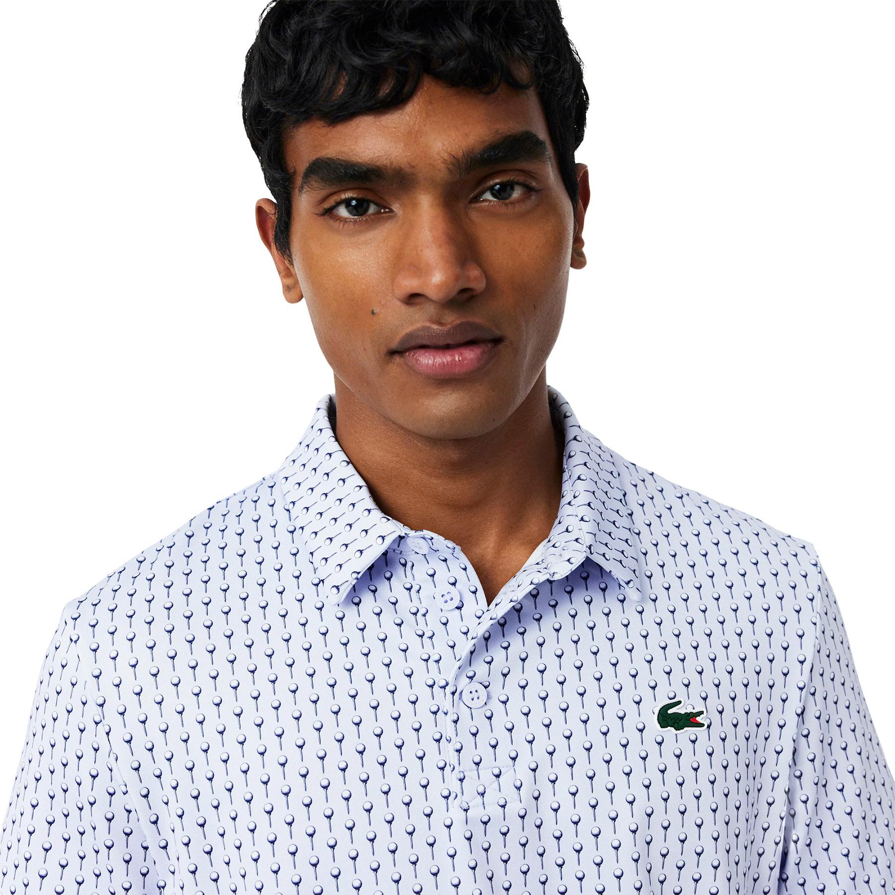Product gallery image number 2 for product Polo de golf à imprimé coupe régulière - Homme