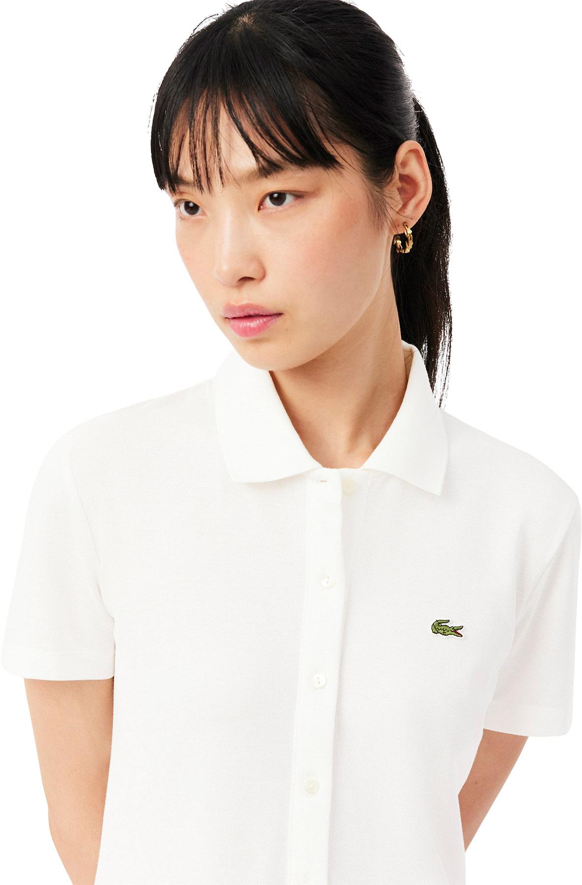 Product gallery image number 4 for product Stretch Piqué Pleated Polo Dress - Women's