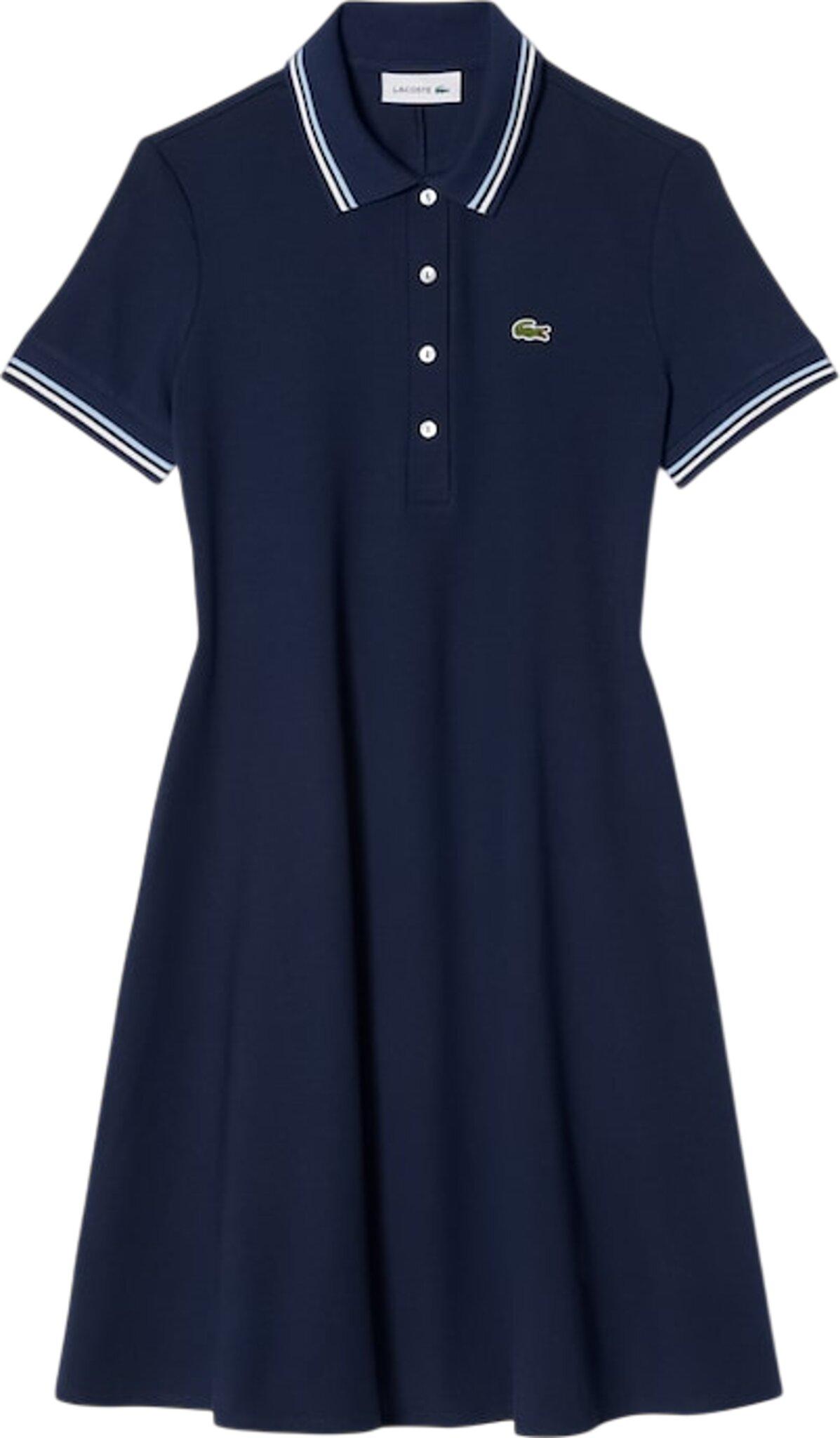 Product image for Robe patineuse à col polo extensible - Femme