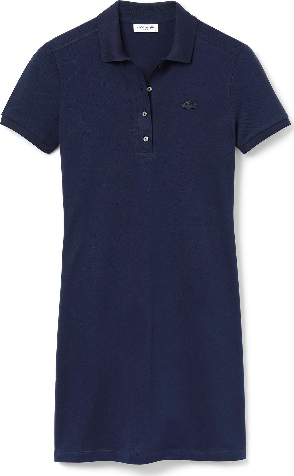 Product gallery image number 1 for product Stretch Cotton Piqué Polo Dress - Women's