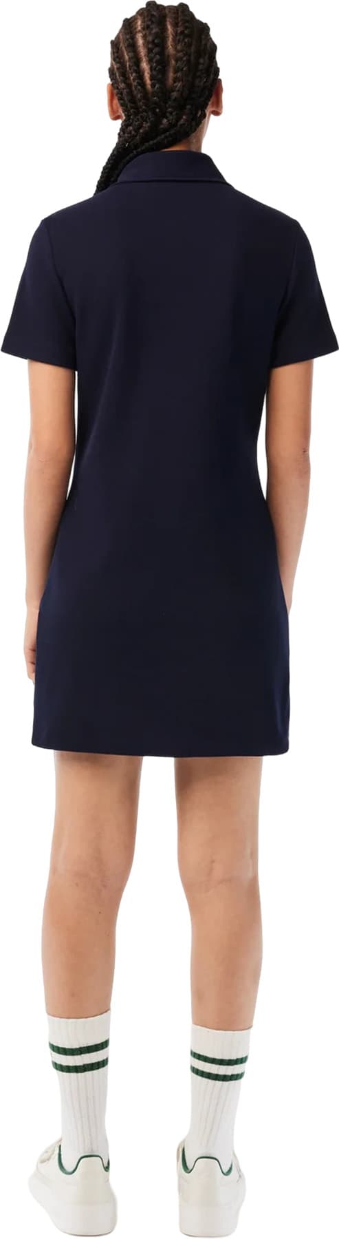Lacoste Heavy Piqu Buttoned Polo Dress - Women's | Altitude Sports