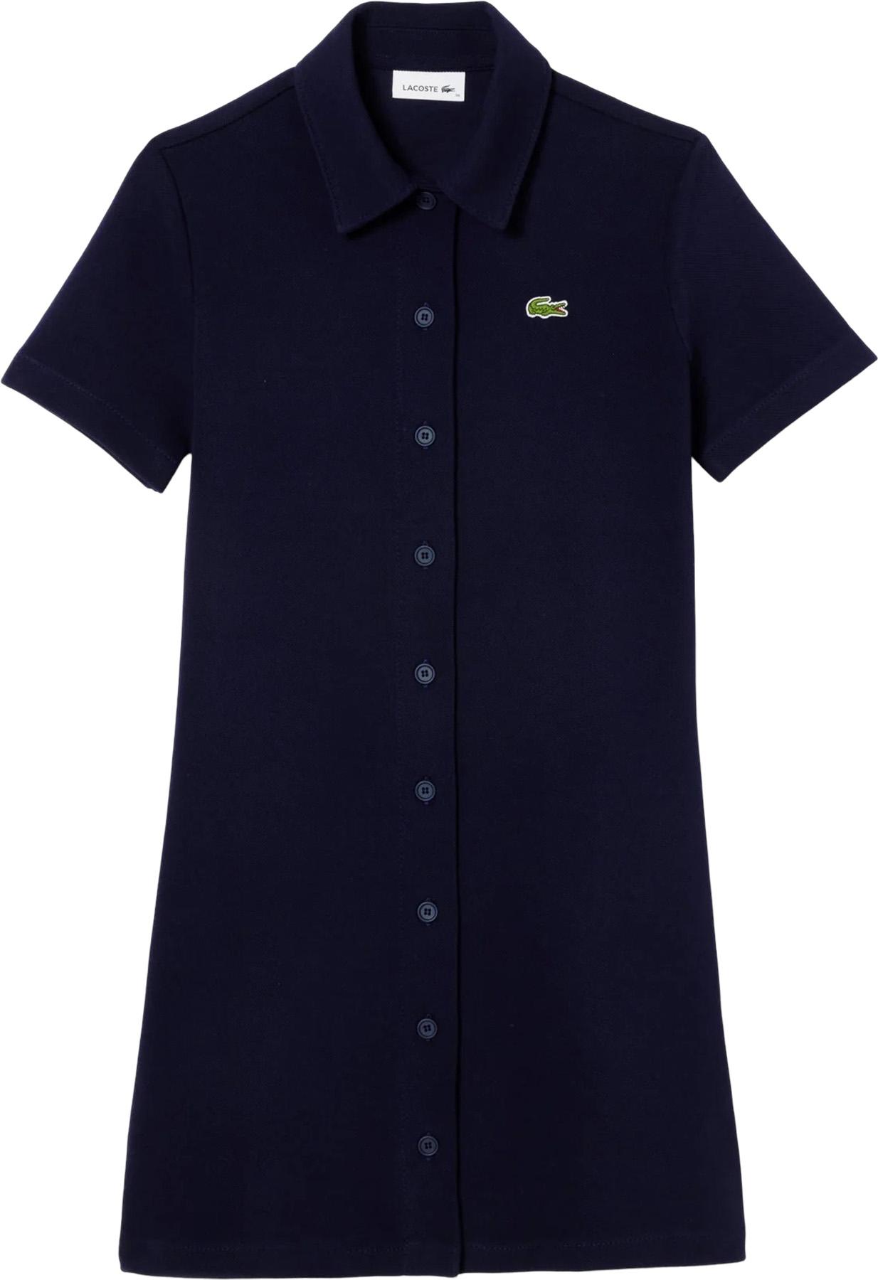 Product gallery image number 1 for product Heavy Piqué Buttoned Polo Dress - Women's