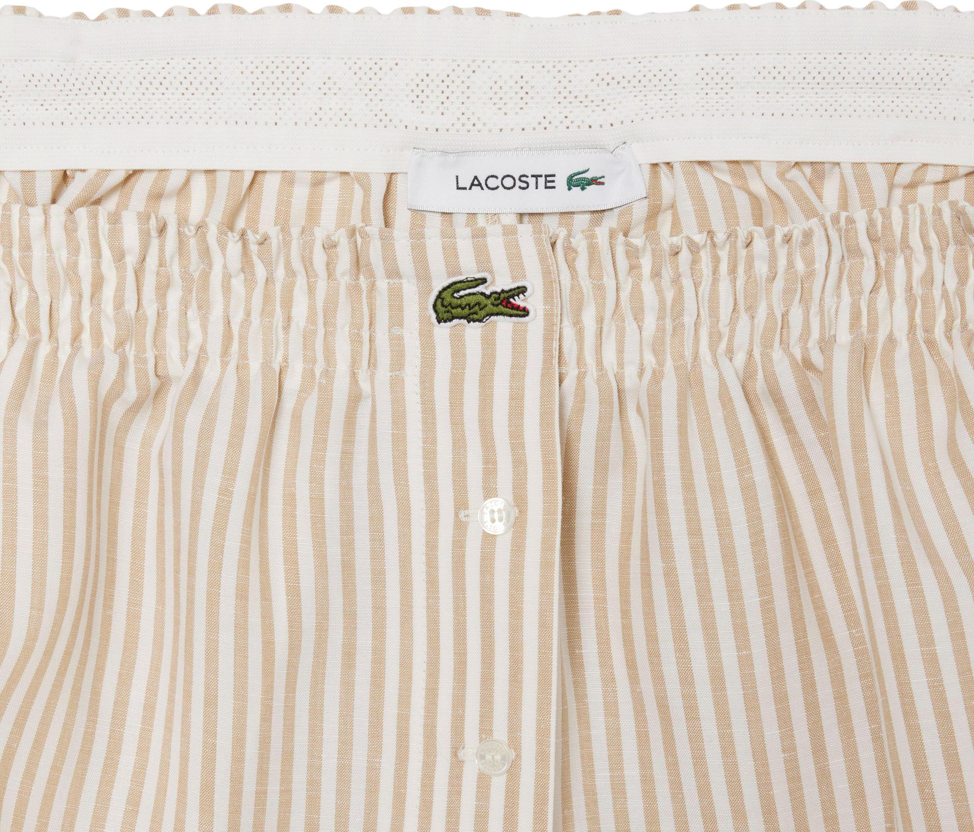 Product gallery image number 3 for product Short surdimensionné en mélange de lin - Femme