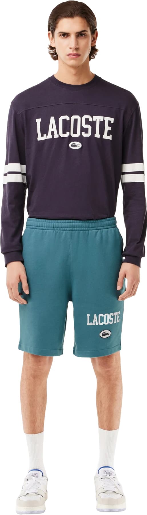 Numéro de l'image de la galerie de produits 5 pour le produit Short de jogging coupe régulière à imprimé Lacoste - Homme