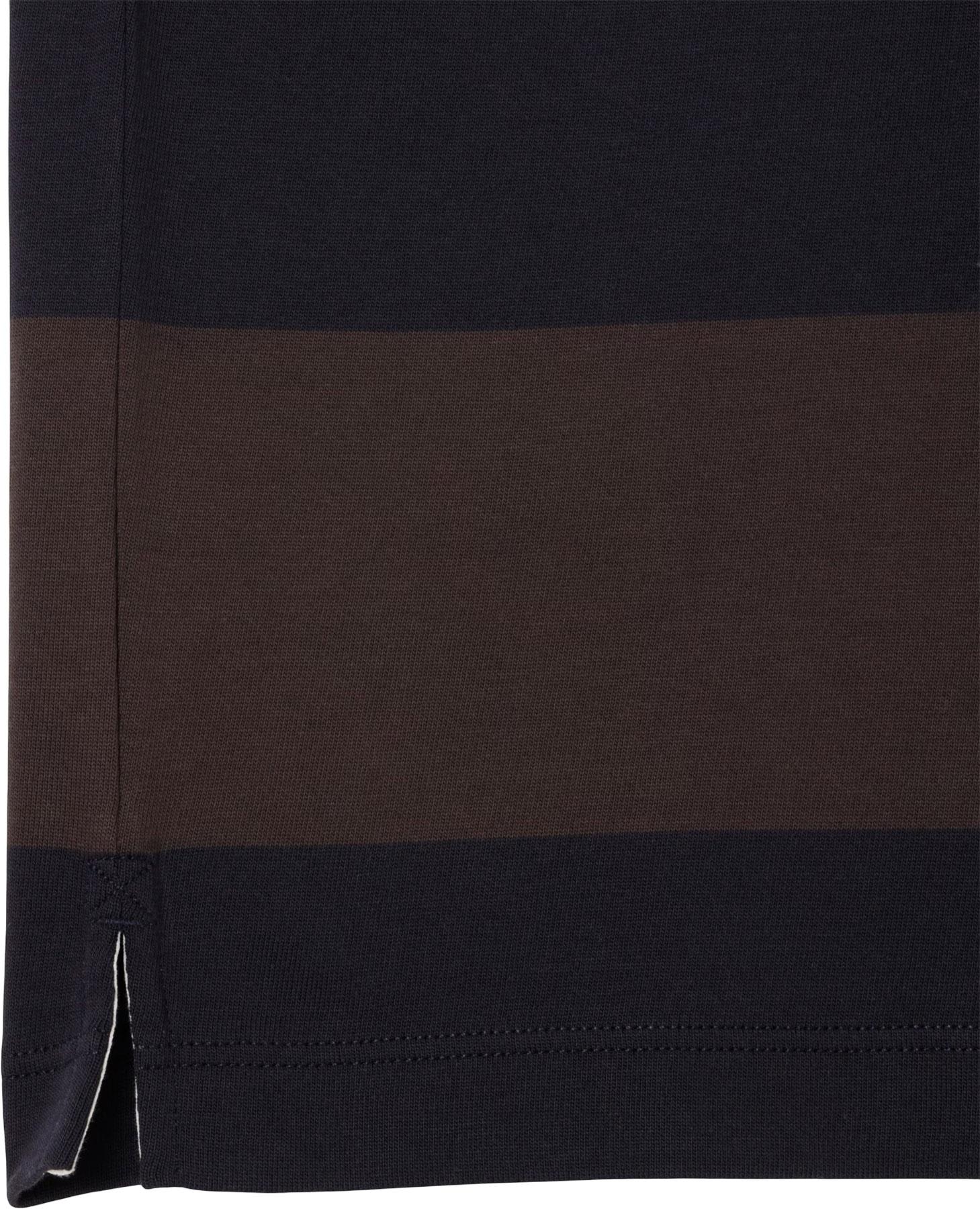 Product gallery image number 5 for product Relaxed Fit Striped Rugby Polo - Men's