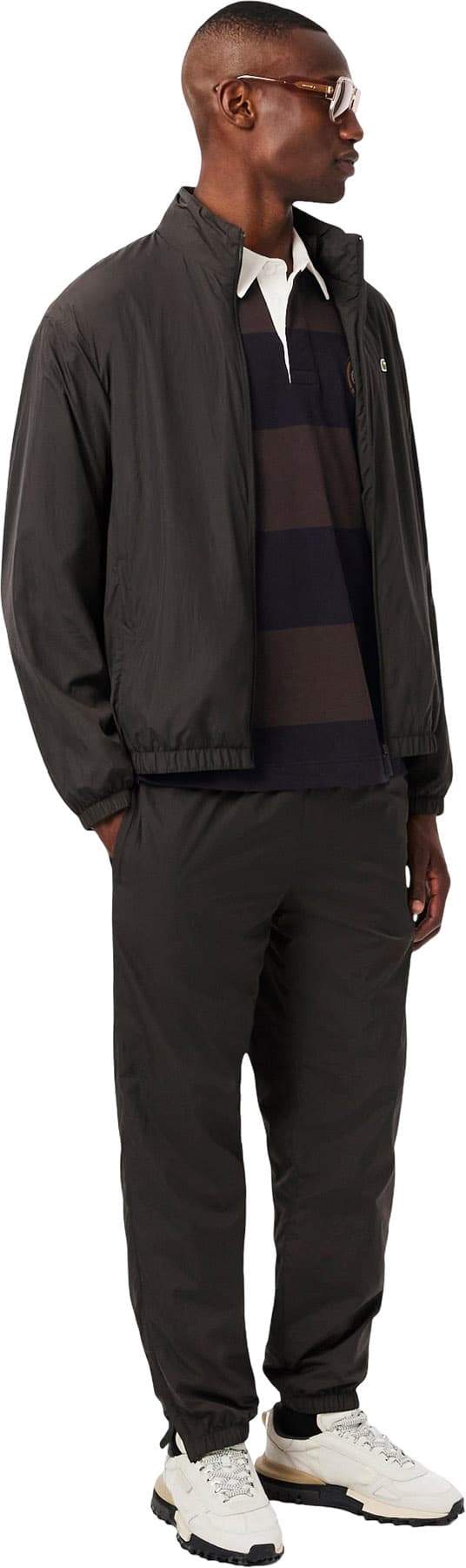 Product gallery image number 10 for product Relaxed Fit Striped Rugby Polo - Men's