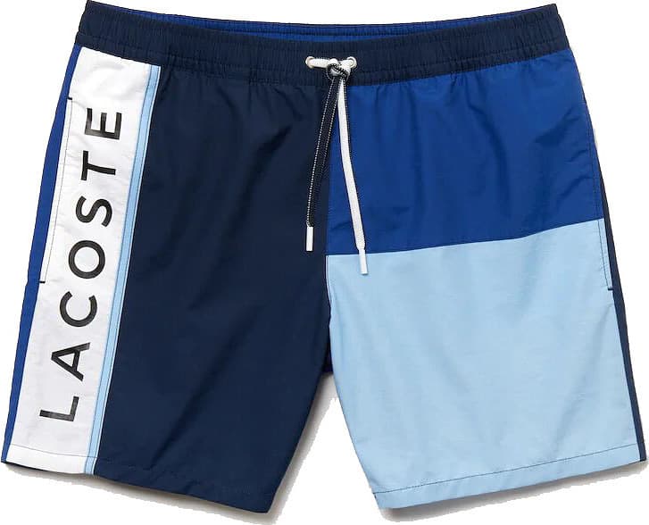 Product gallery image number 4 for product Colorblock Taffeta Swimming Trunks - Men's