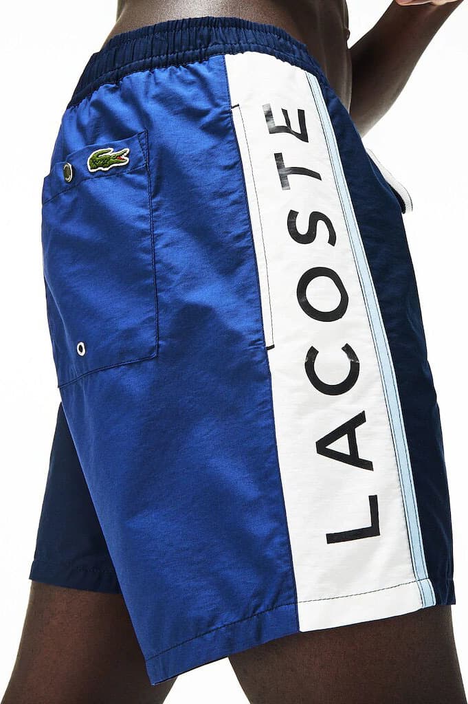 Product gallery image number 3 for product Colorblock Taffeta Swimming Trunks - Men's