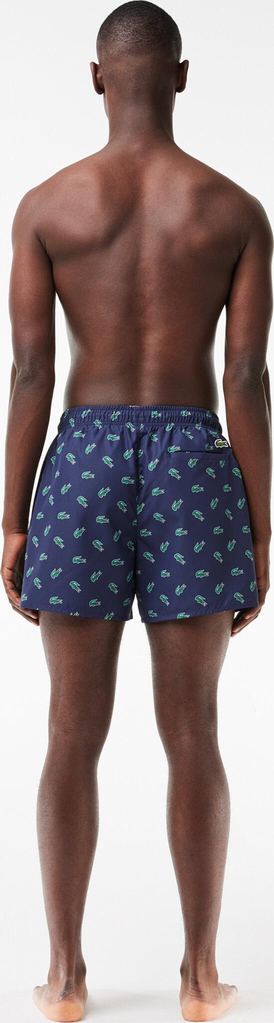 Product gallery image number 4 for product Crocodile Print Swim Trunks - Men's