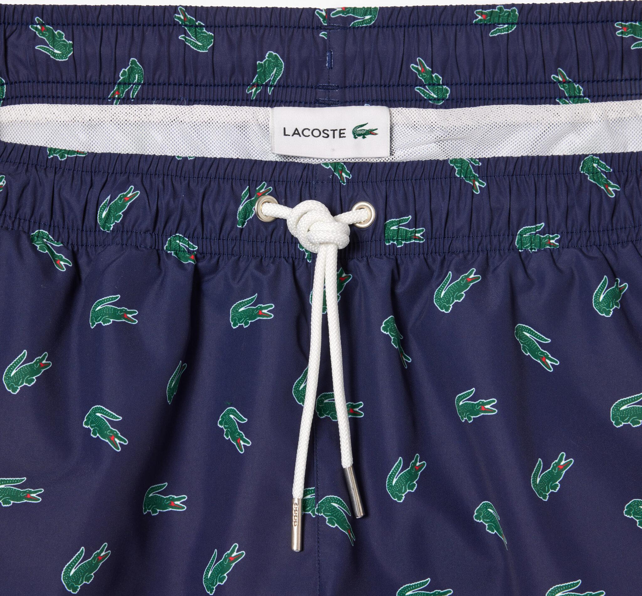 Product gallery image number 3 for product Crocodile Print Swim Trunks - Men's