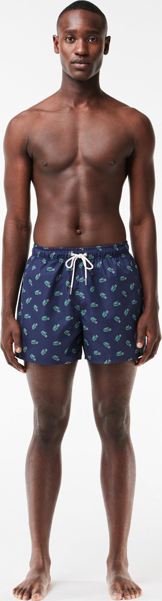 Product gallery image number 7 for product Crocodile Print Swim Trunks - Men's