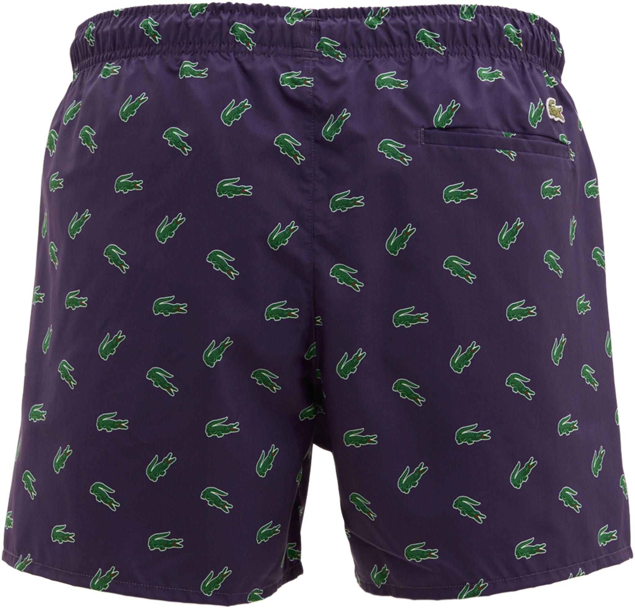 Product gallery image number 2 for product Crocodile Print Swim Trunks - Men's