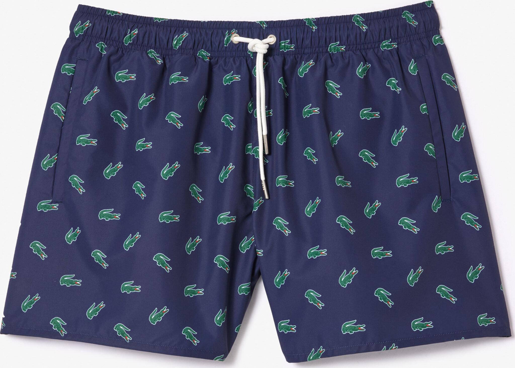 Product gallery image number 1 for product Crocodile Print Swim Trunks - Men's