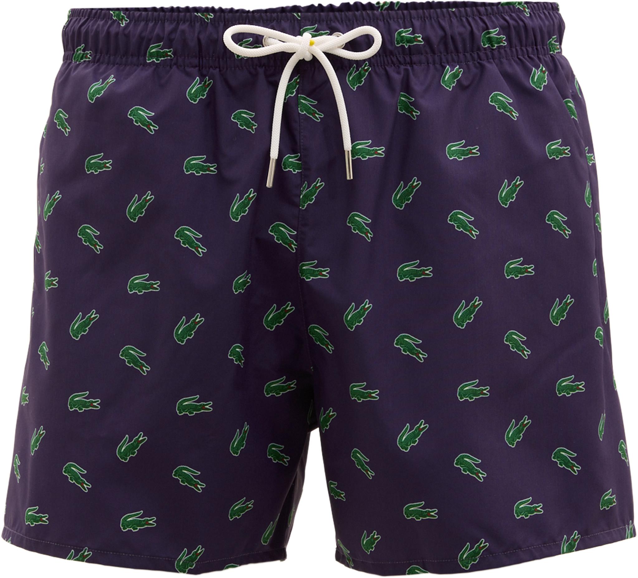 Product image for Crocodile Print Swim Trunks - Men's