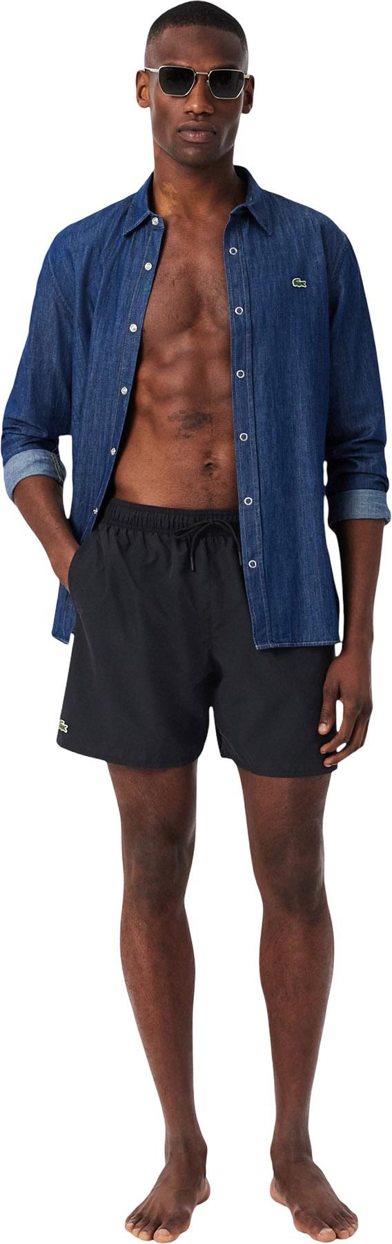 Product gallery image number 8 for product Monochrome Mid Length Swim Trunks - Men's