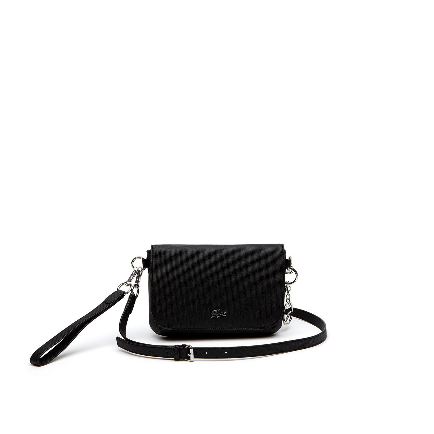 Product gallery image number 1 for product Daily Classic Coated Piqué Canvas Flap Crossover Bag - Women's