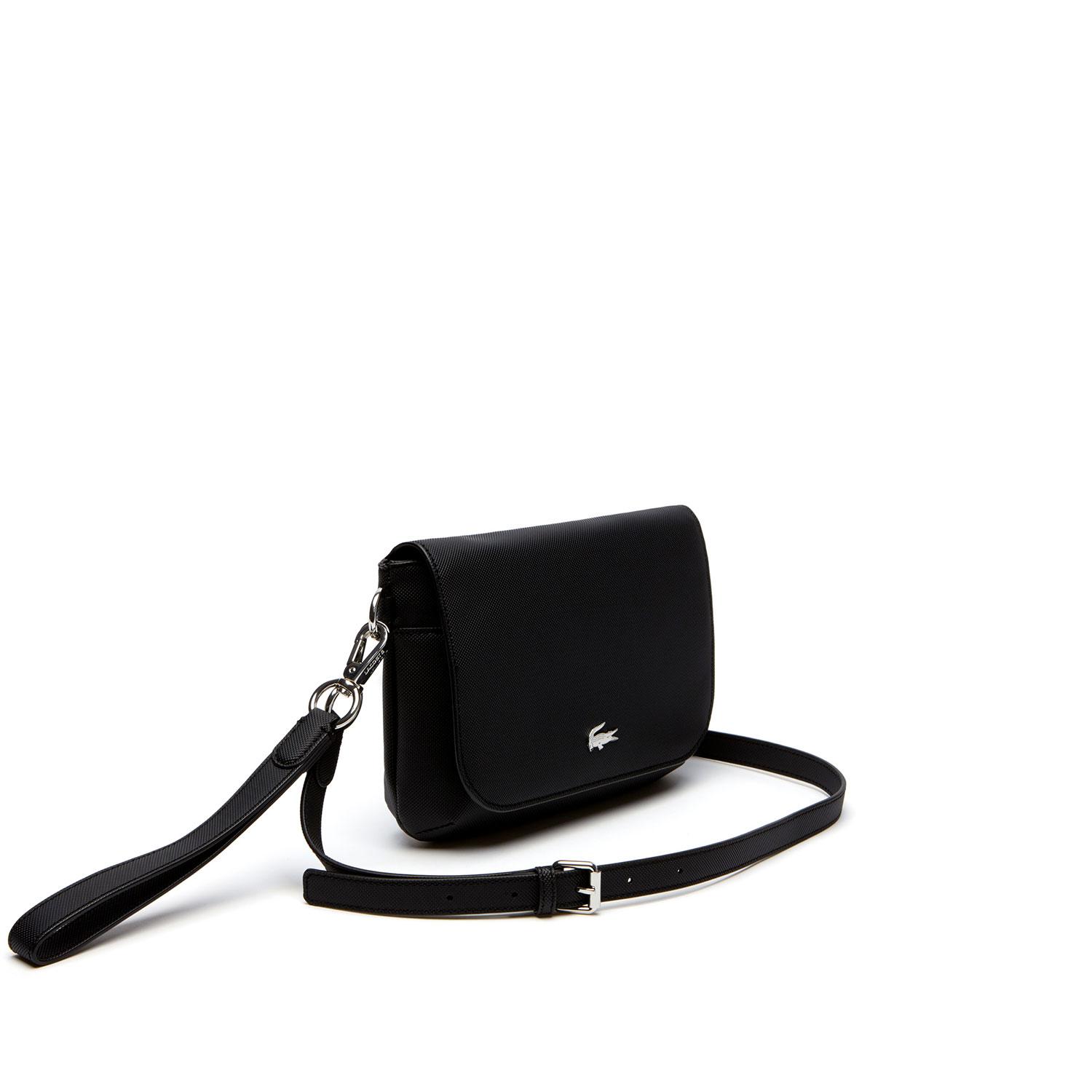 Product gallery image number 4 for product Daily Classic Coated Piqué Canvas Flap Crossover Bag - Women's