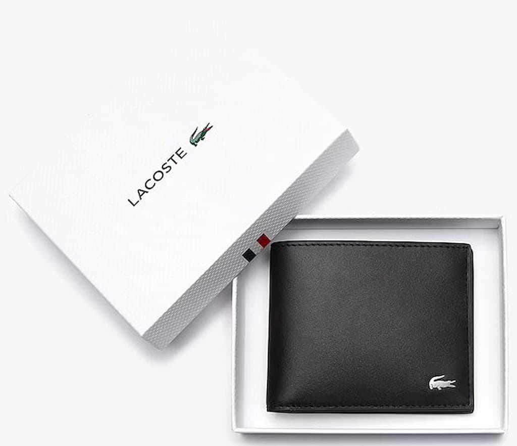 Numéro de l'image de la galerie de produits 4 pour le produit Portefeuille Fitzgerald en cuir uni 6 cartes - Homme