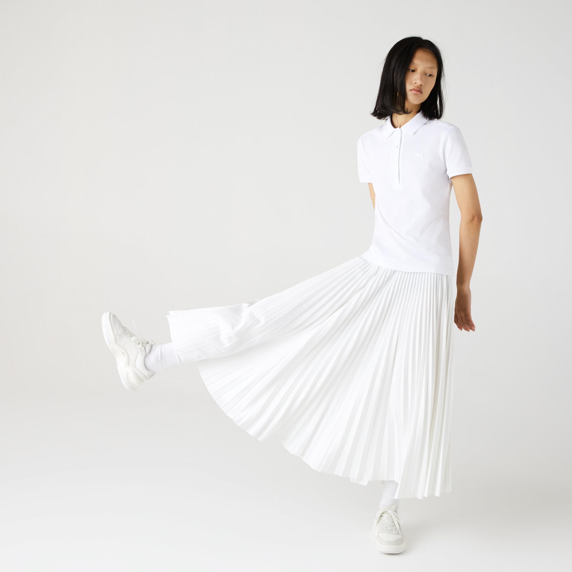 Product gallery image number 8 for product Stretch Cotton Piqué Polo Shirt - Women's