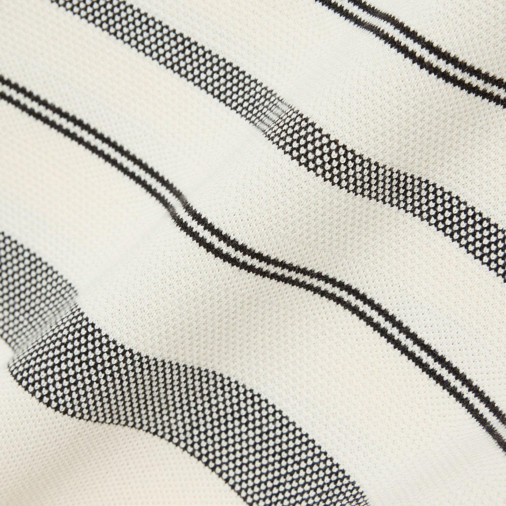Product gallery image number 7 for product French Made Classic Fit Striped Polo - Men's