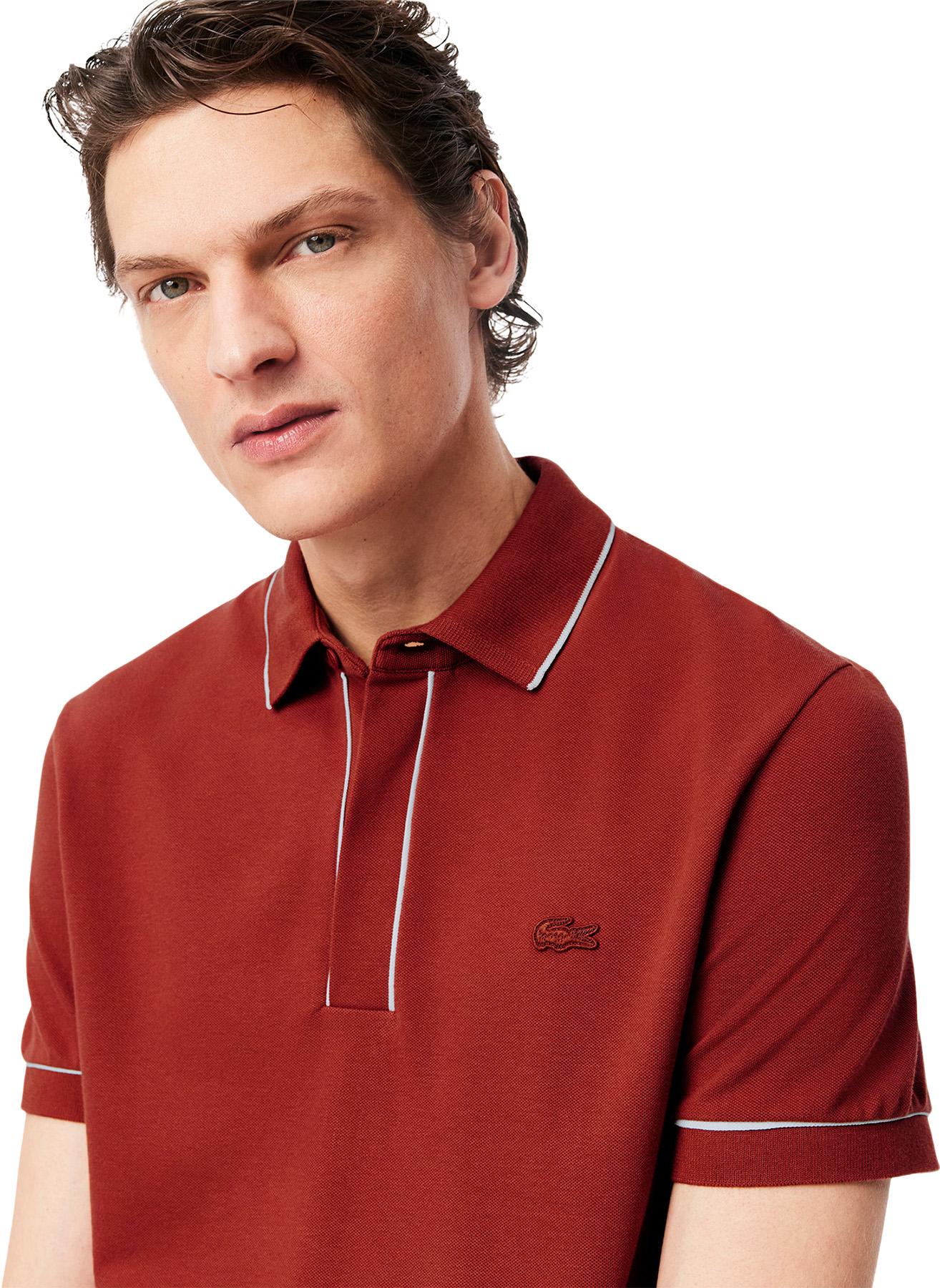 Numéro de l'image de la galerie de produits 3 pour le produit Polo Paris en piqué extensible coupe classique - Homme