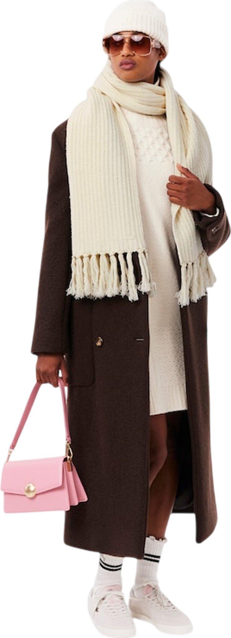 Product gallery image number 3 for product Fringed Wool Scarf - Women's