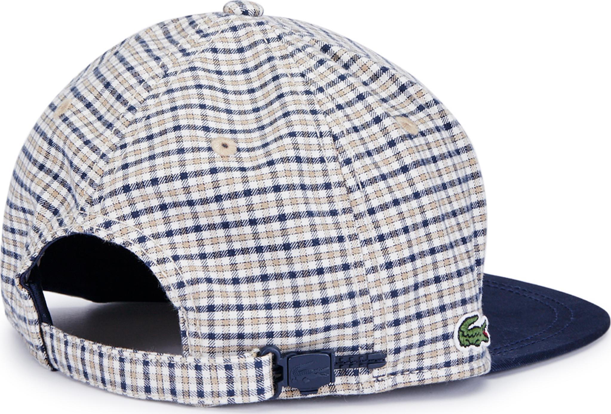 Product gallery image number 2 for product Casquette en flanelle de coton Lacoste Live avec visière contrastée - Homme
